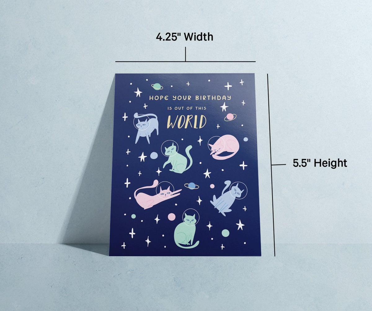 Artful Birthdays Illustrated Birthday Cards, set of 12 with envelopes, Twigs Paper - view 8