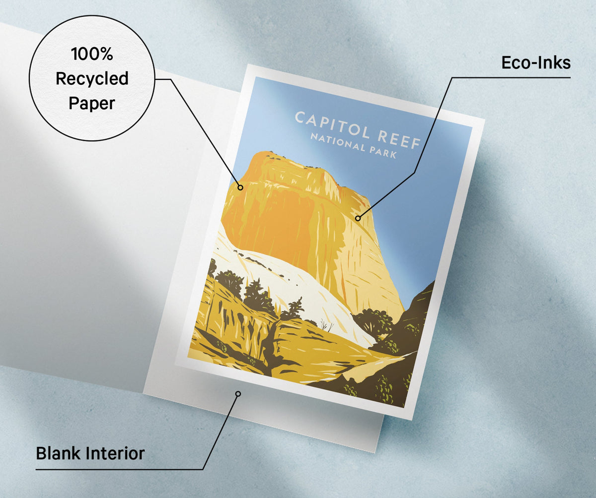 Gateway to Discovery National Park Cards, set of 12 with envelopes, Twigs Paper - view 8