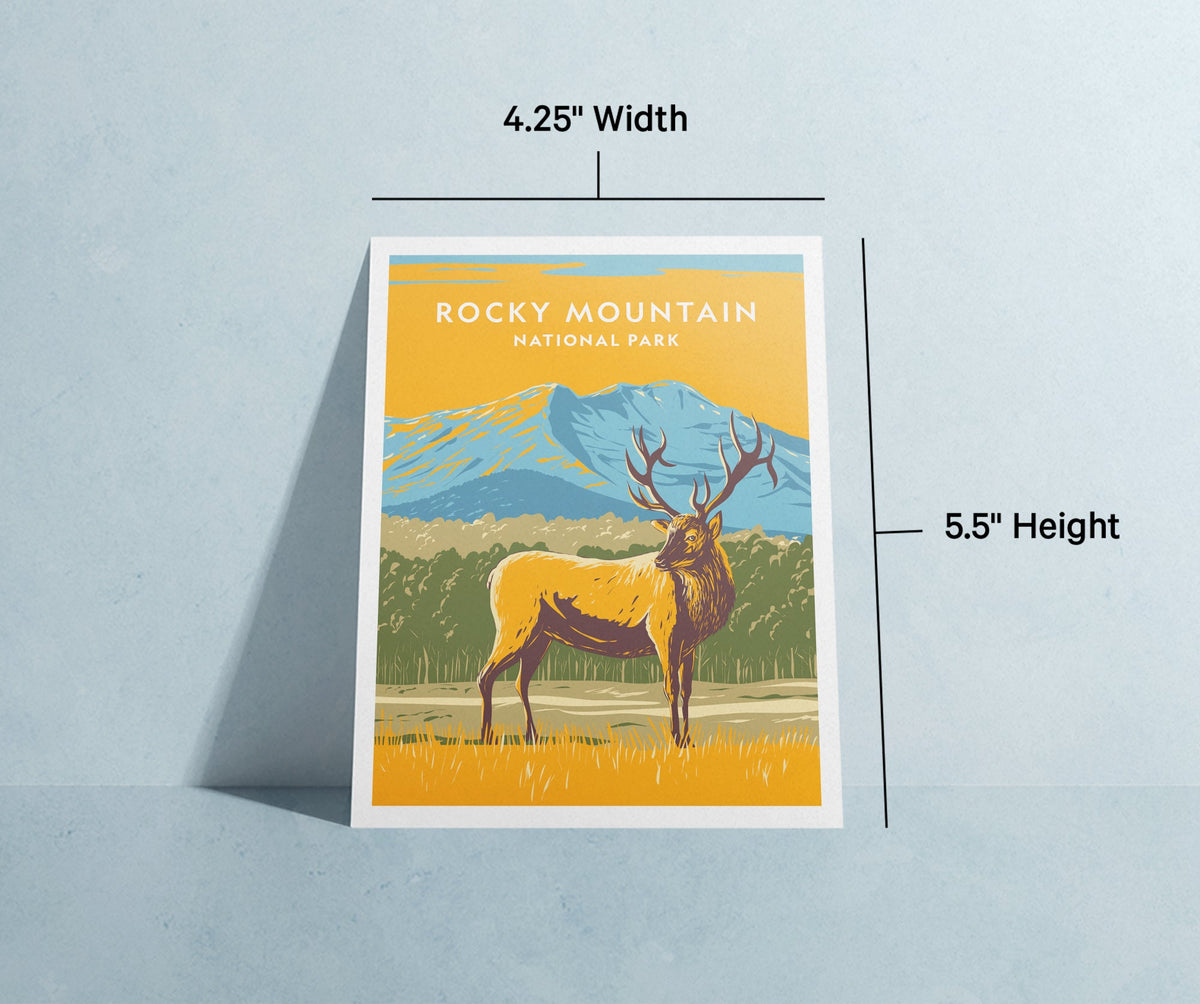 Majestic Landscapes National Park Cards, set of 12 with envelopes, Twigs Paper - view 9