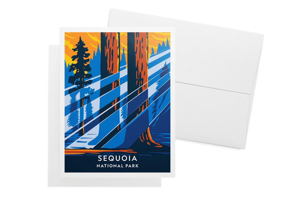Natural Wonders National Park Cards, set of 12 with envelopes, Twigs Paper - view 10