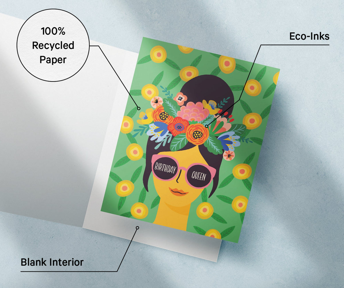 Birthday Bash Funny Birthday Cards, set of 12 with envelopes, Twigs Paper - view 8