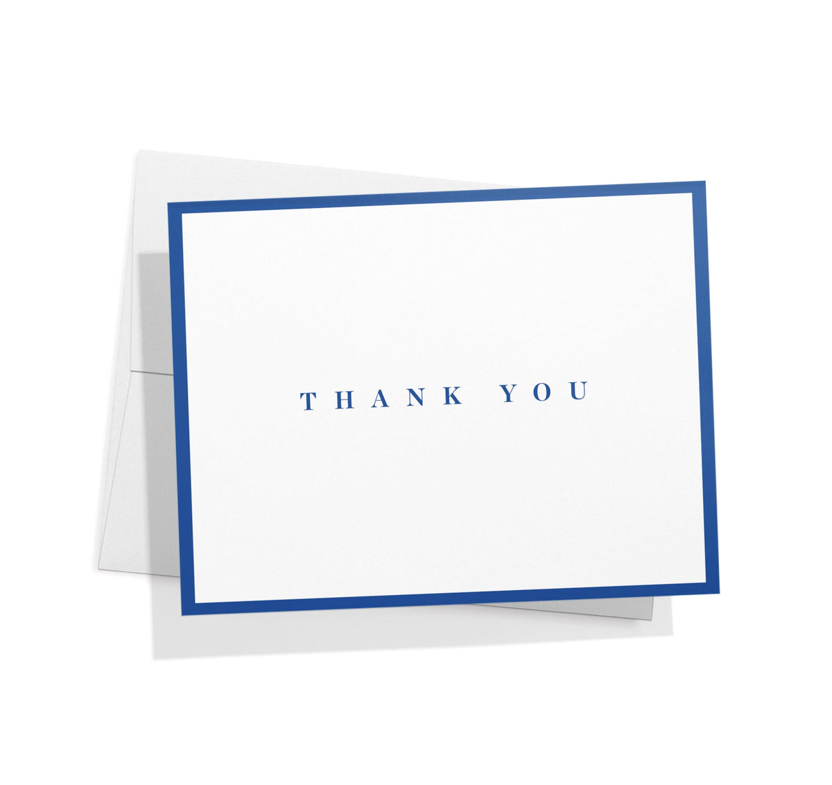 Classic Thank You Greeting Cards, set of 12 with envelopes, Twigs Paper