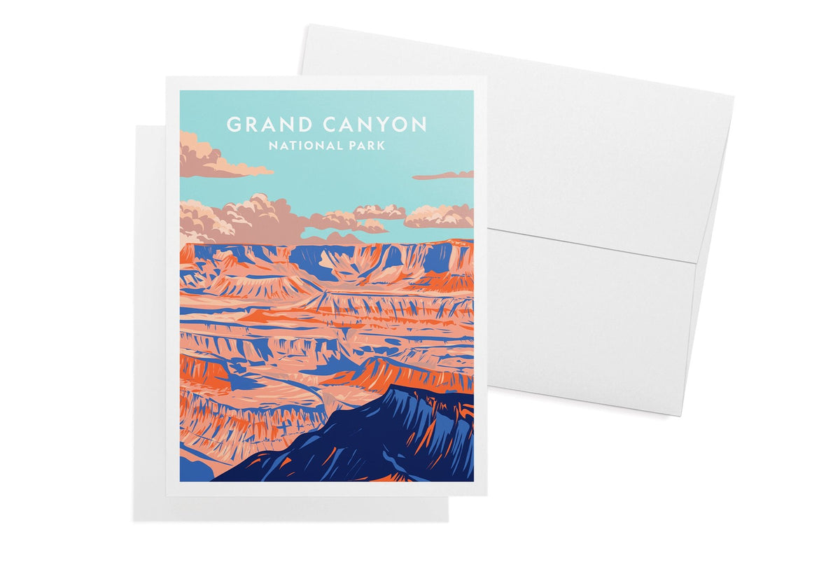 Majestic Landscapes National Park Cards, set of 12 with envelopes, Twigs Paper - view 10
