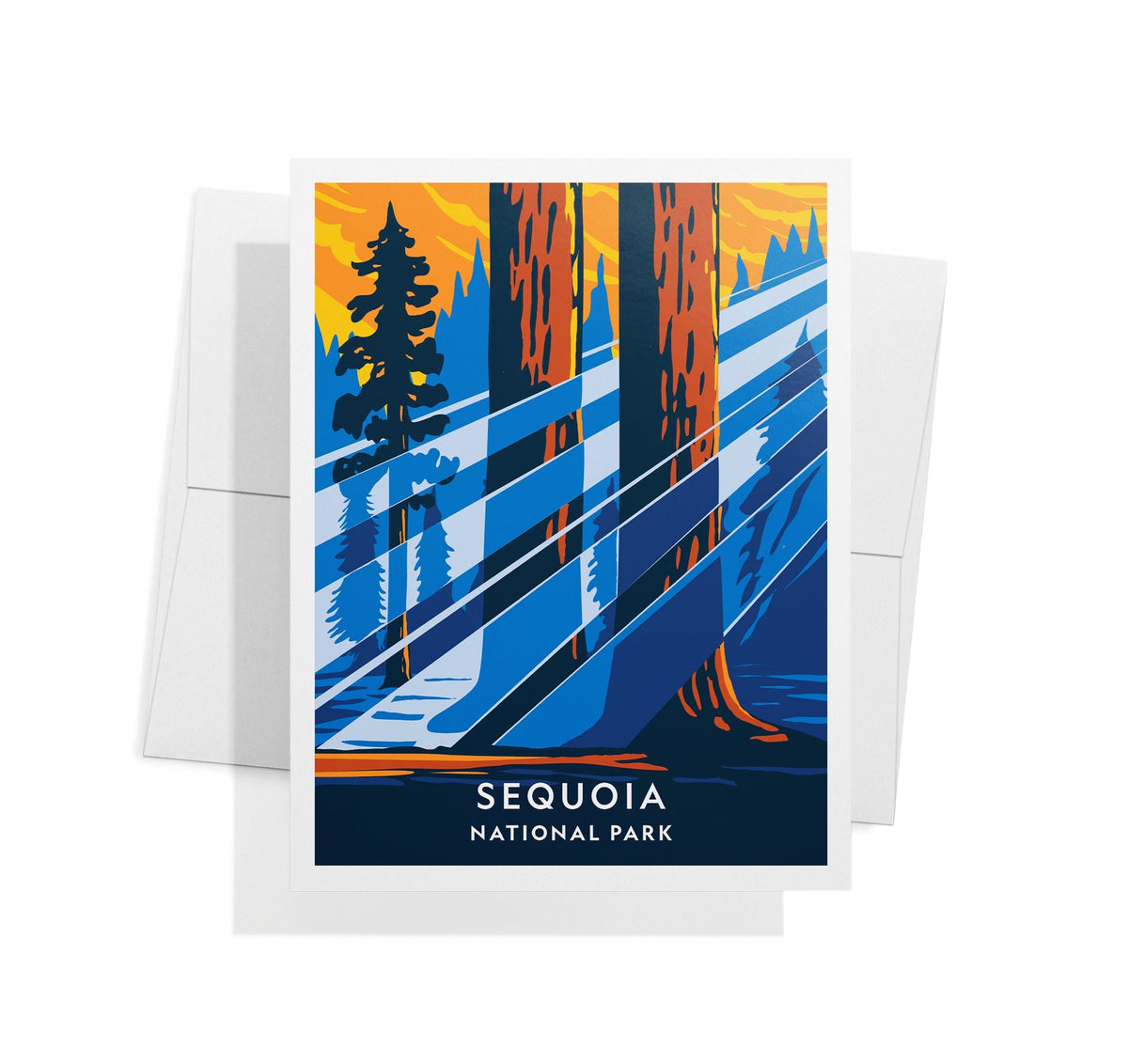 Natural Wonders National Park Cards, set of 12 with envelopes, Twigs Paper - view 3